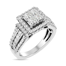 Diamond Engagement Ring 1 ct tw in 14K White Gold