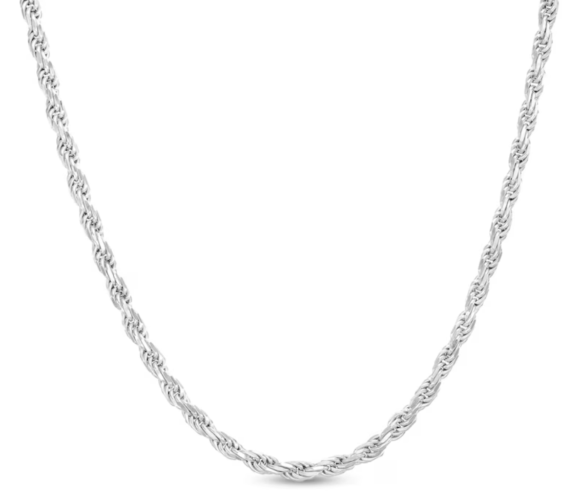 Silver Rope Chain