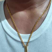 14K 7.5MM YELLOW GOLD HOLLOW MIAMI CUBAN 28 CHAIN NECKLACE
