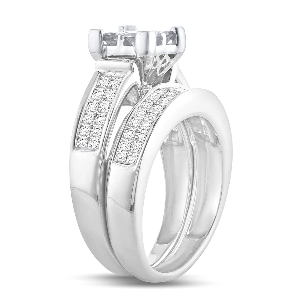 14K  2.00CT  DIAMOND  BRIDAL  RING