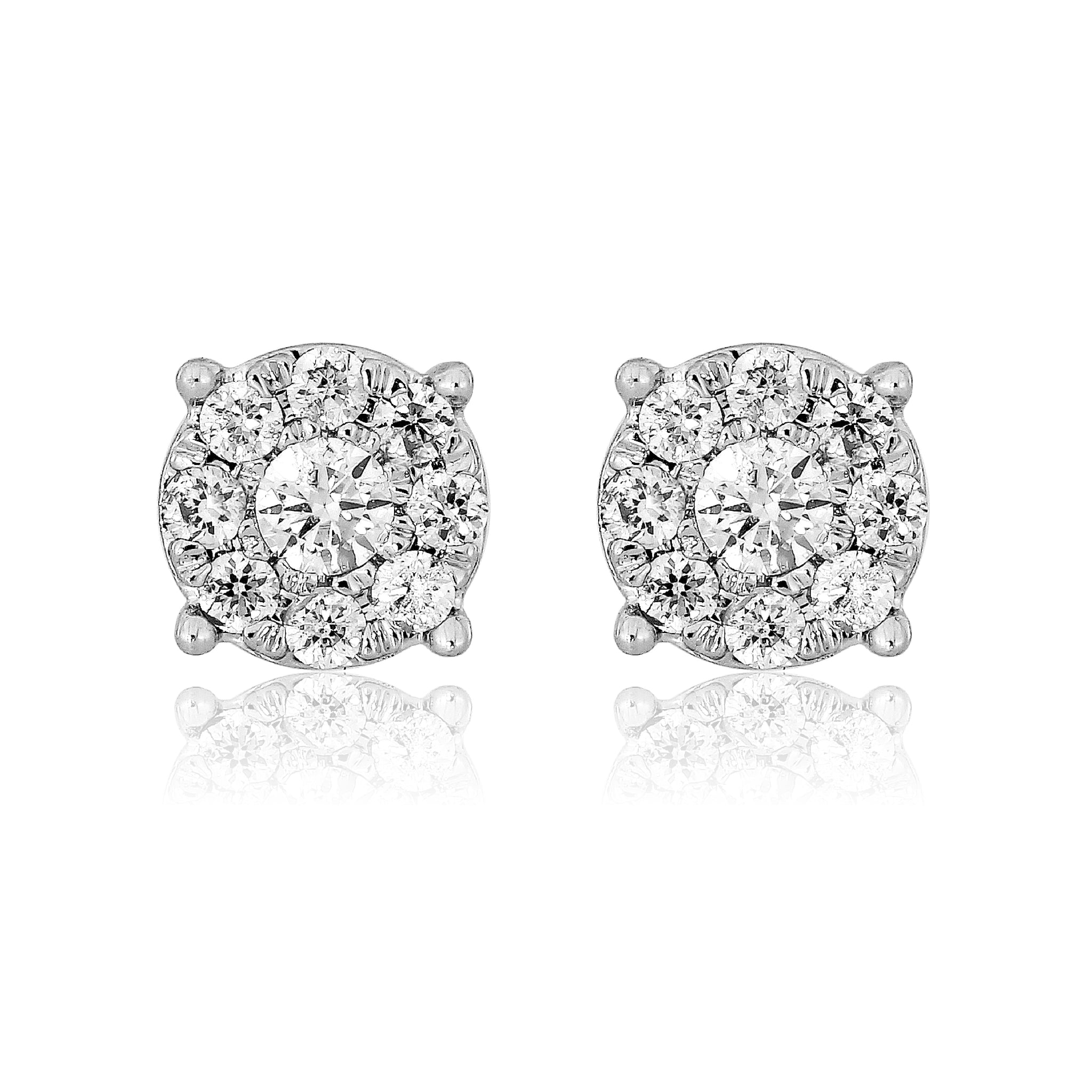 14K  0.50ct Diamond Earring