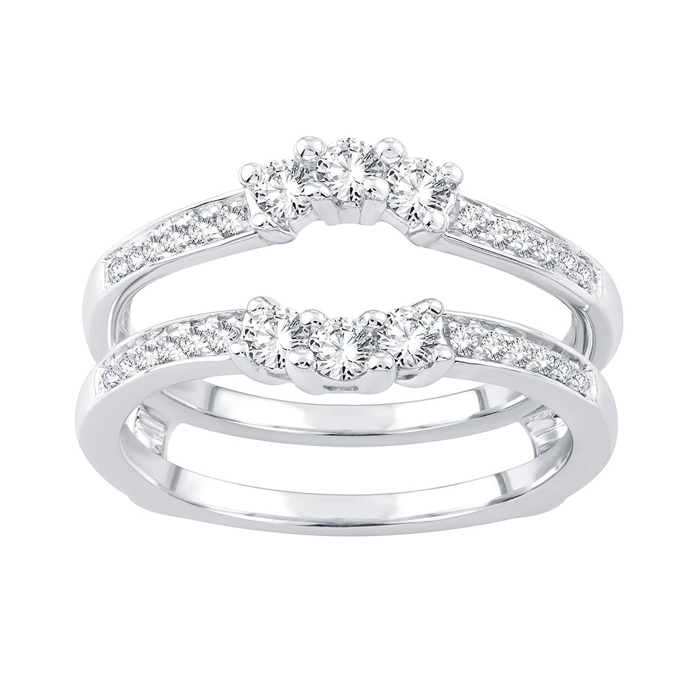 14K  0.50CT  Diamond  RING GUARD