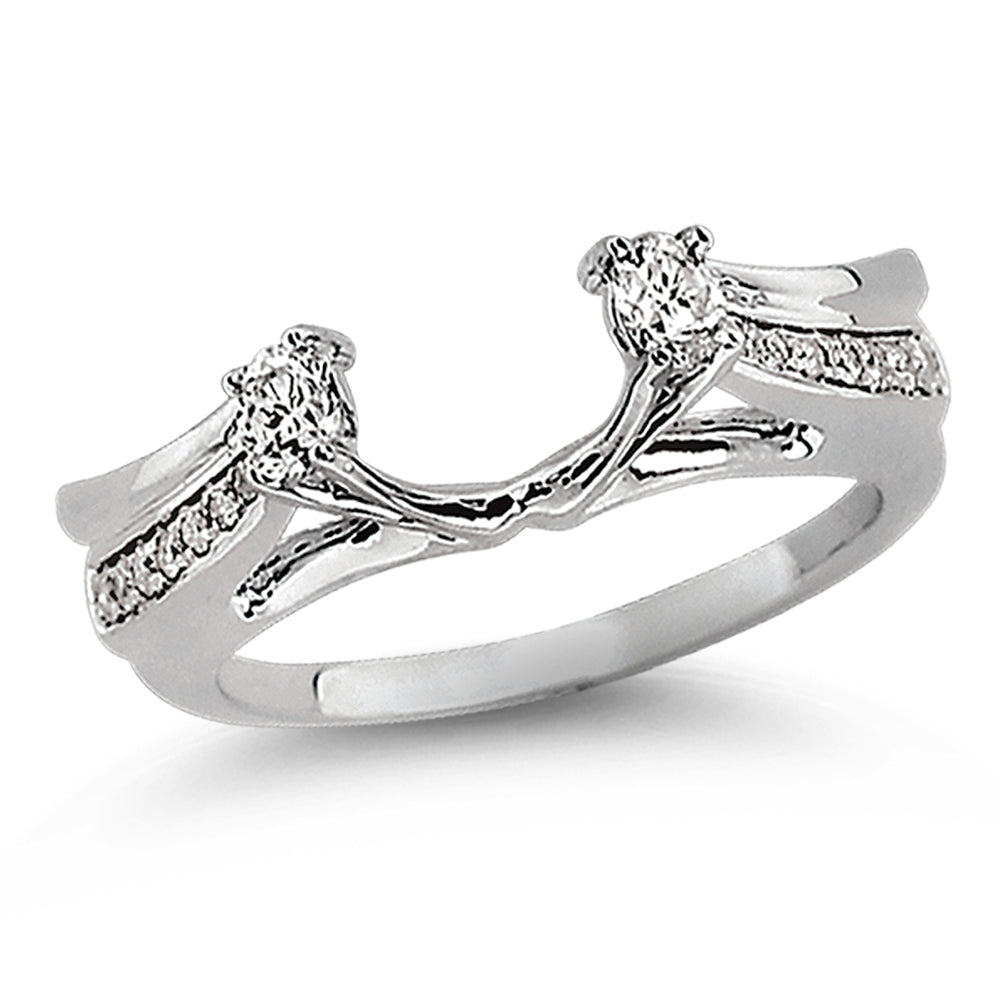 14K  0.33CT  Diamond  RING GUARD