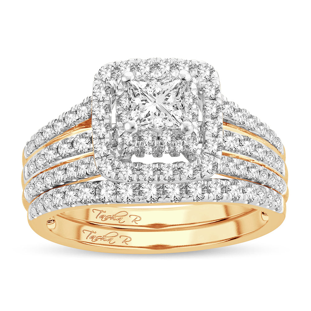 14K  1.50CT  Diamond  BRIDAL  RING