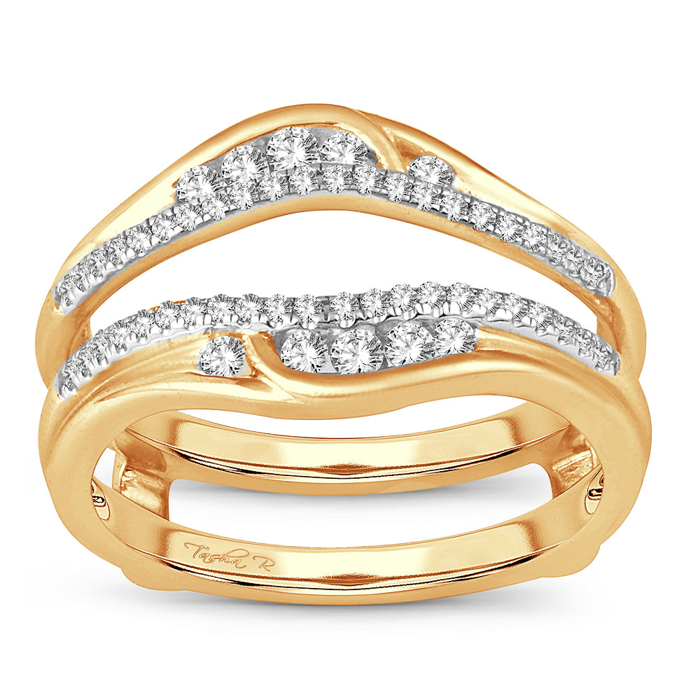 14K   0.34CT Diamond RING GUARD