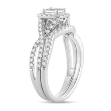 14K 1.00CT Diamond  BRIDAL SET