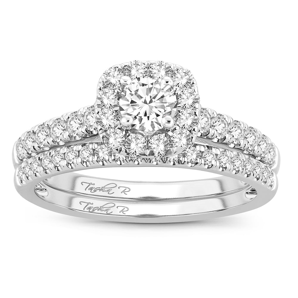 14K 1.00CT  Diamond BRIDAL RING