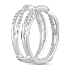 14K  0.33CT Diamond RING GUARD