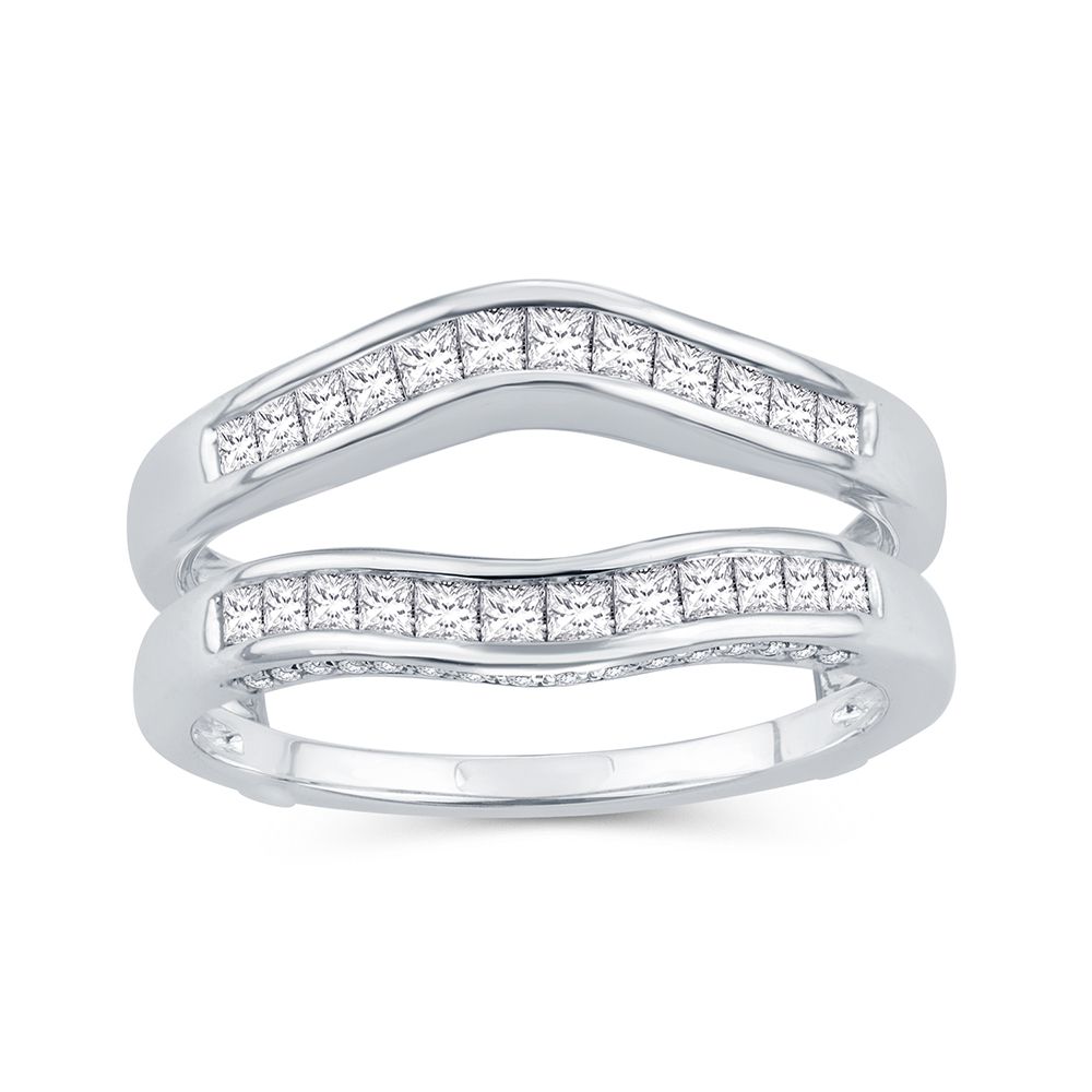 14K 0.75CT Diamond RING GUARD