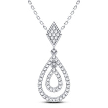 14K 0.19CT DIAMOND PENDANT