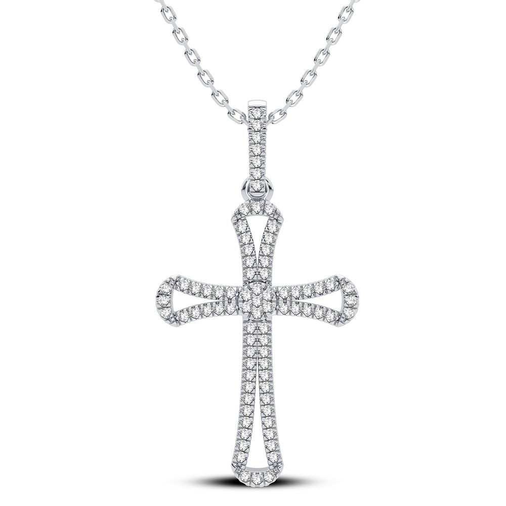 10K 0.16CT Diamond Pendant