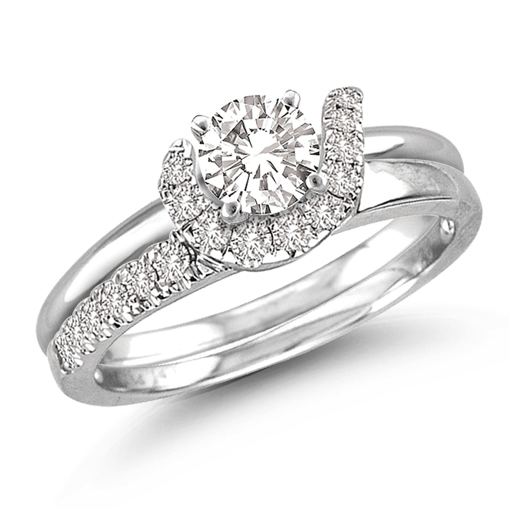 14K  0.26CT  Diamond Enhancer Band.