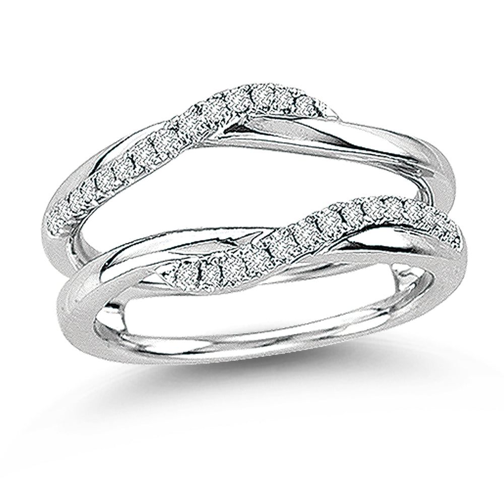 14K  0.21CT  Diamond  RING GUARD.