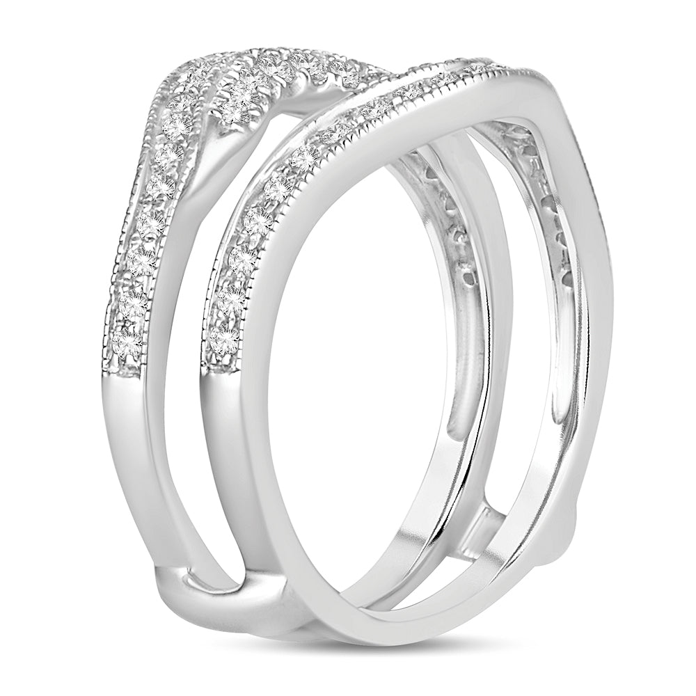 14K  0.50CT  DIA  RING GUARD