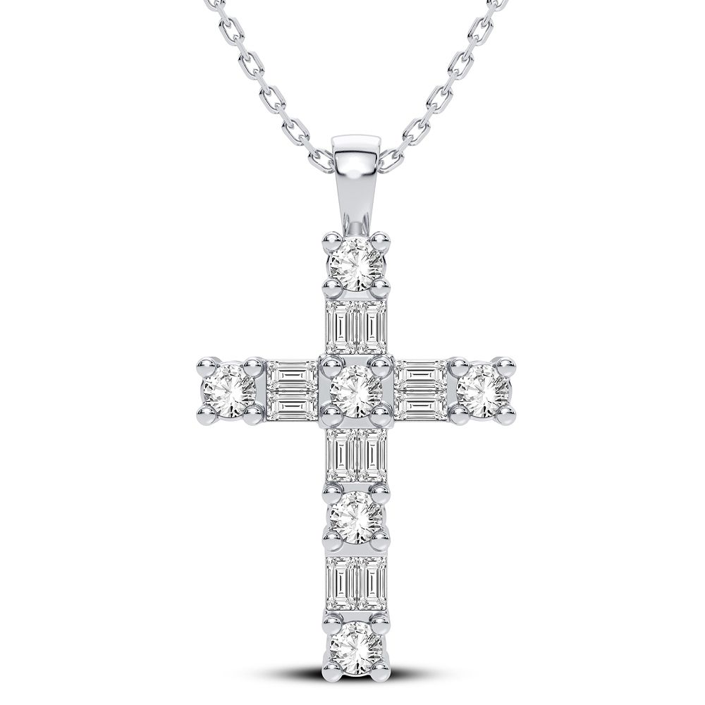 14K 0.50CT Diamond Pendant