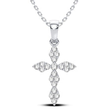 14K 0.25CT Diamond Pendant