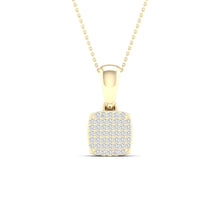 10K 0.12CT Diamond Pendant