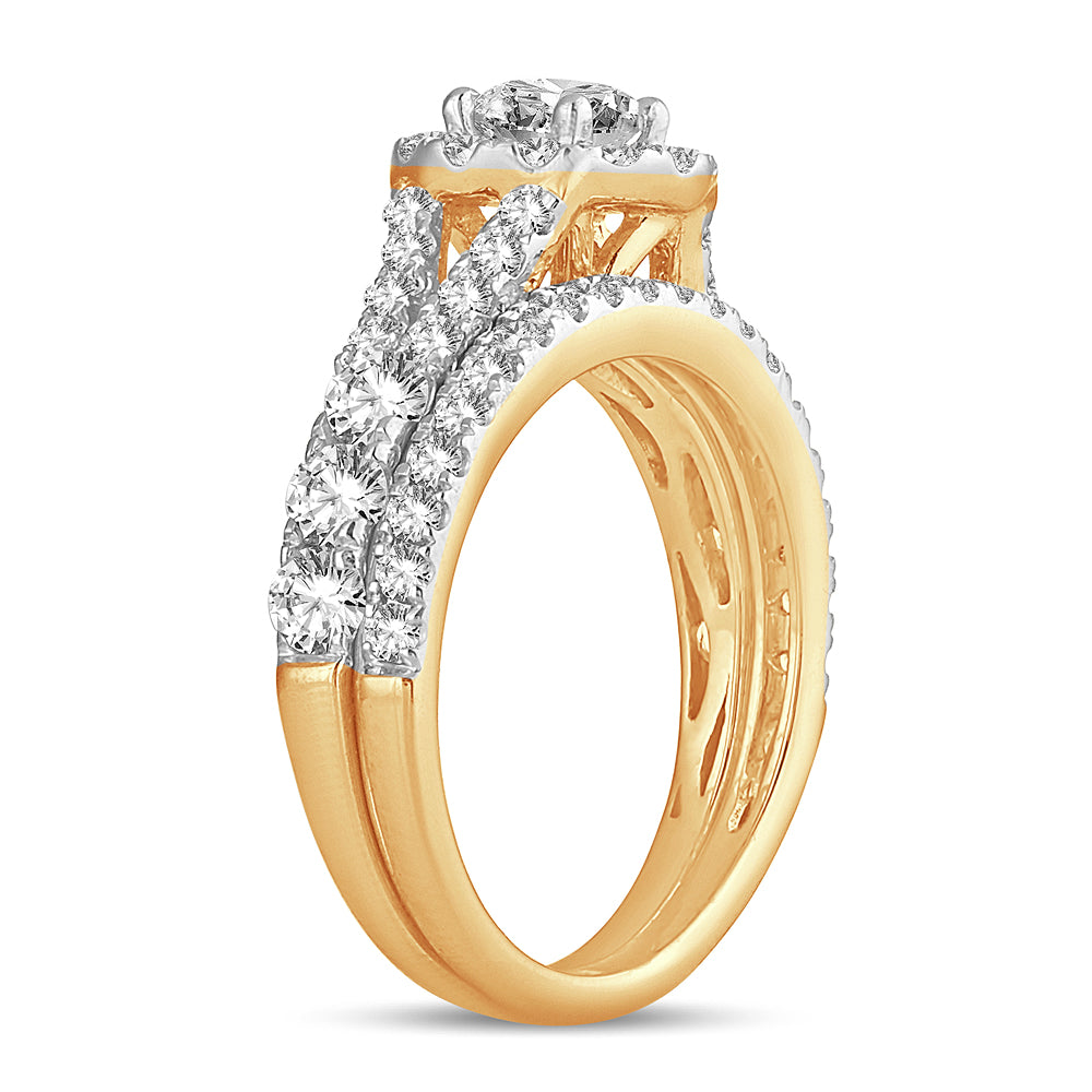 14K 2.00CT Diamond  BRIDAL RING