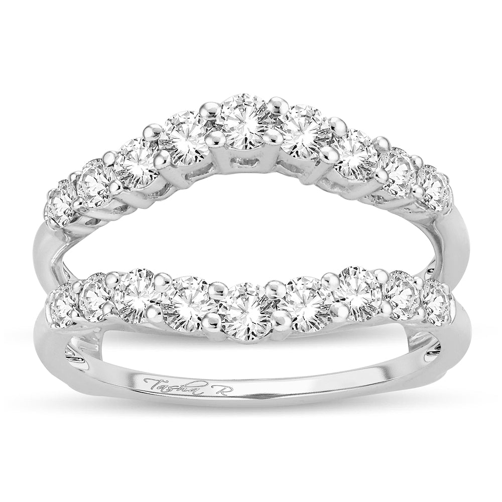 14K 1.00CT Diamond RING GUARD