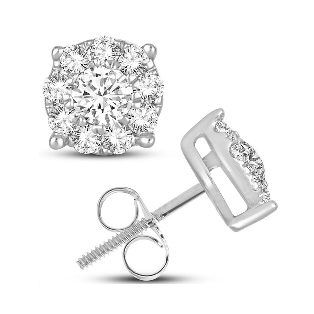 14K 0.25ct Diamond Earring