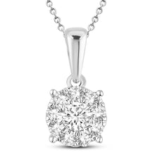 14k 0.25ct Diamond Pendant