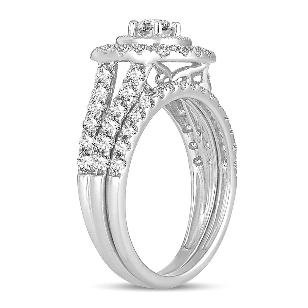 14K 1.50CT DIAMOND BRIDAL RING