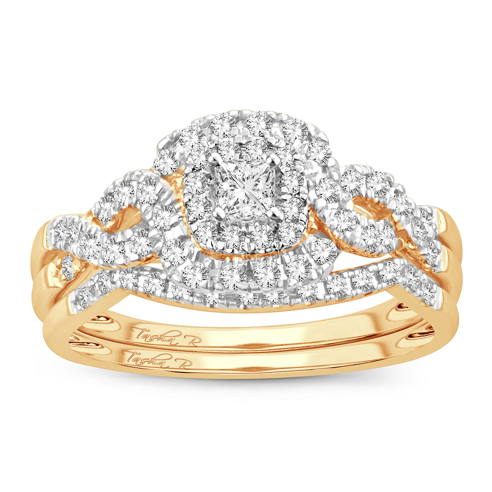 14K 1.00CT Diamond BRIDAL RING