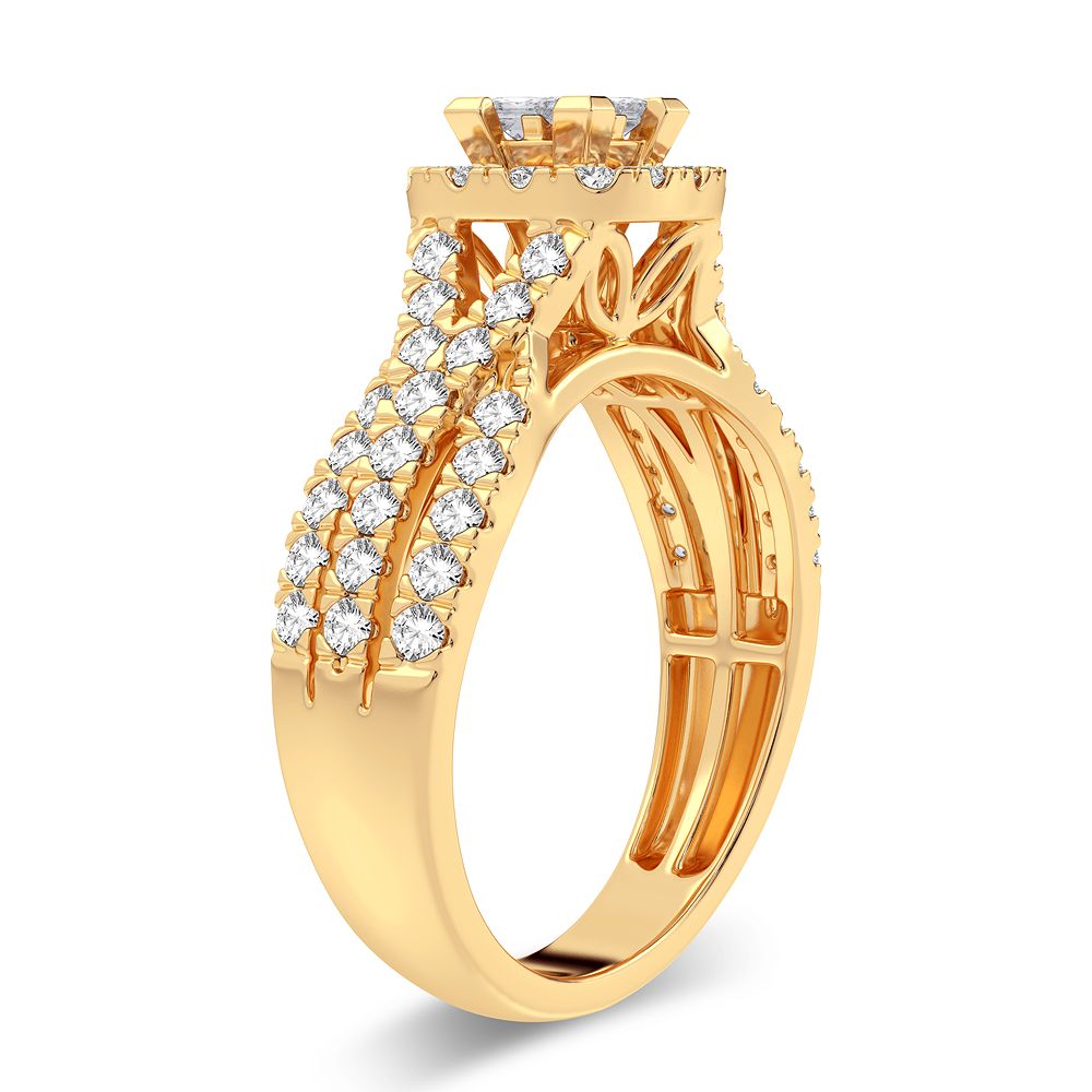 14K 1.00CT Diamond Ring