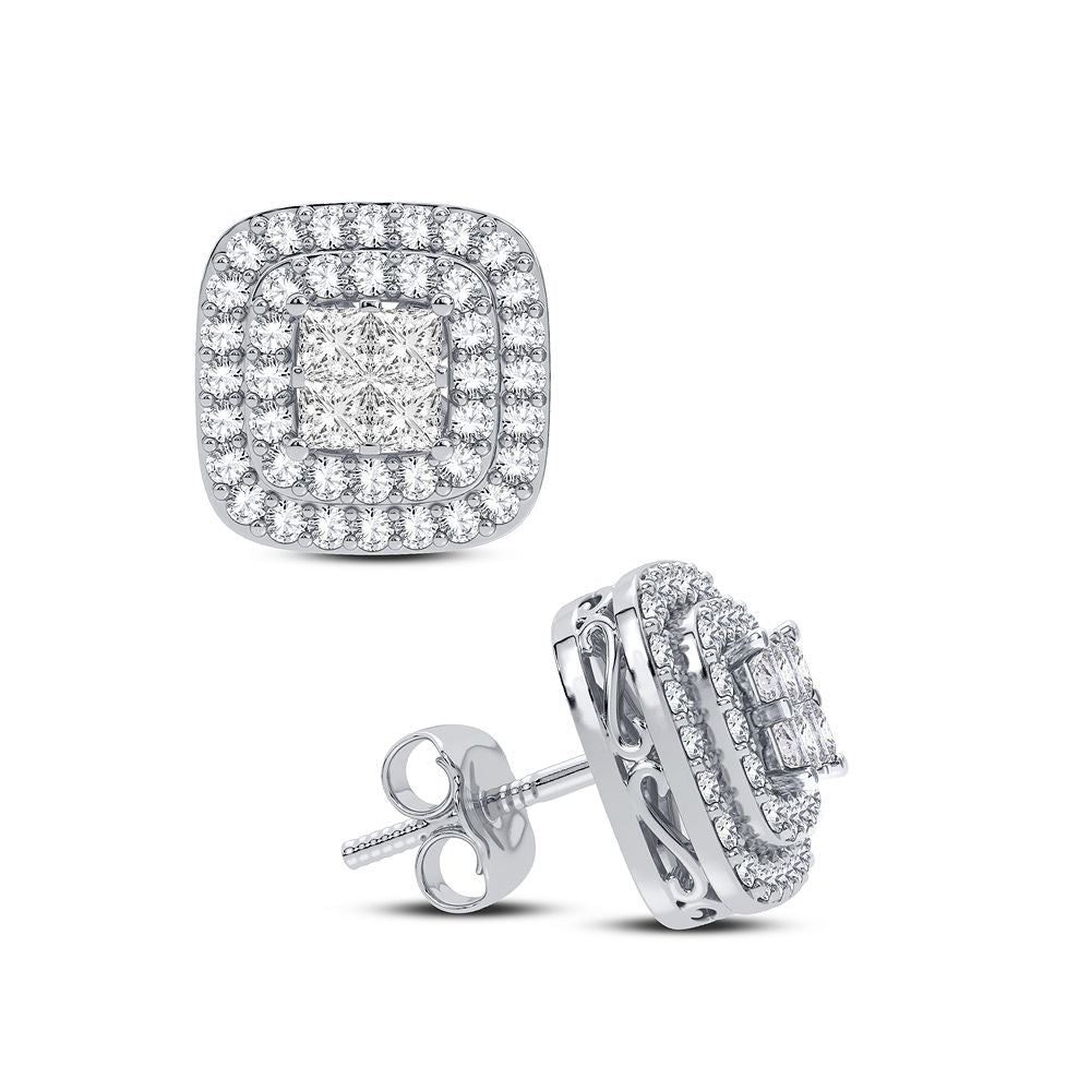 14K 1.00CT Diamond Earring