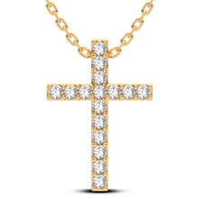 10K 0.16CT Diamond Pendant