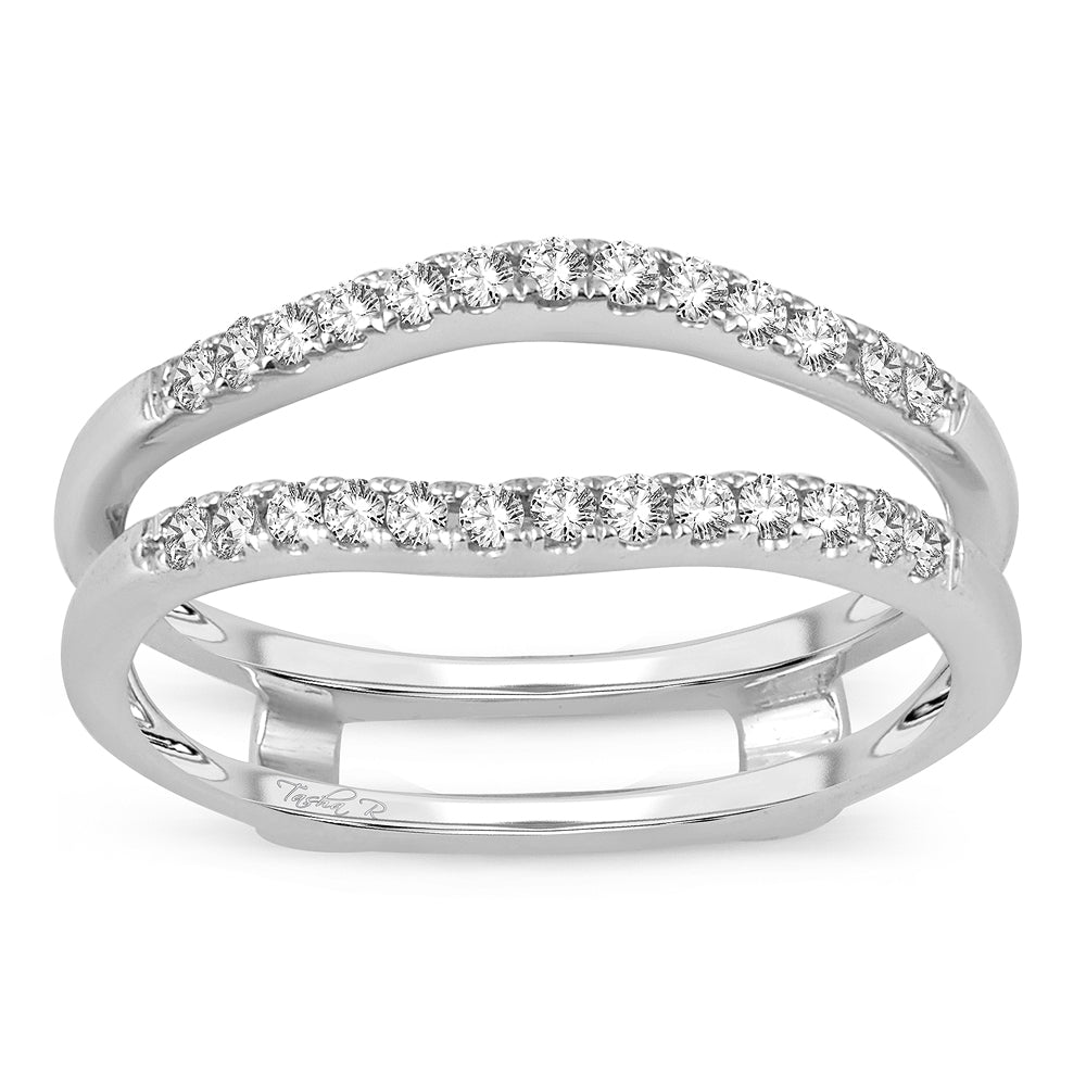 14K 0.26CT Diamond RING GUARD