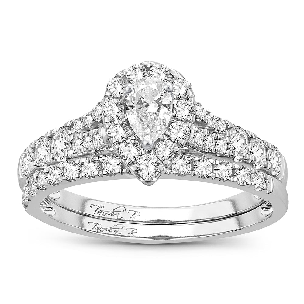 14K 1.00CT Diamond BRIDAL RING