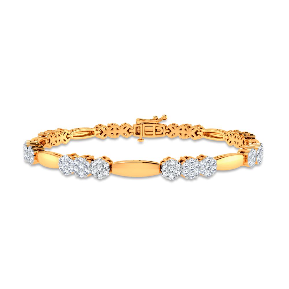 14K 2.00ct Diamond Bracelet