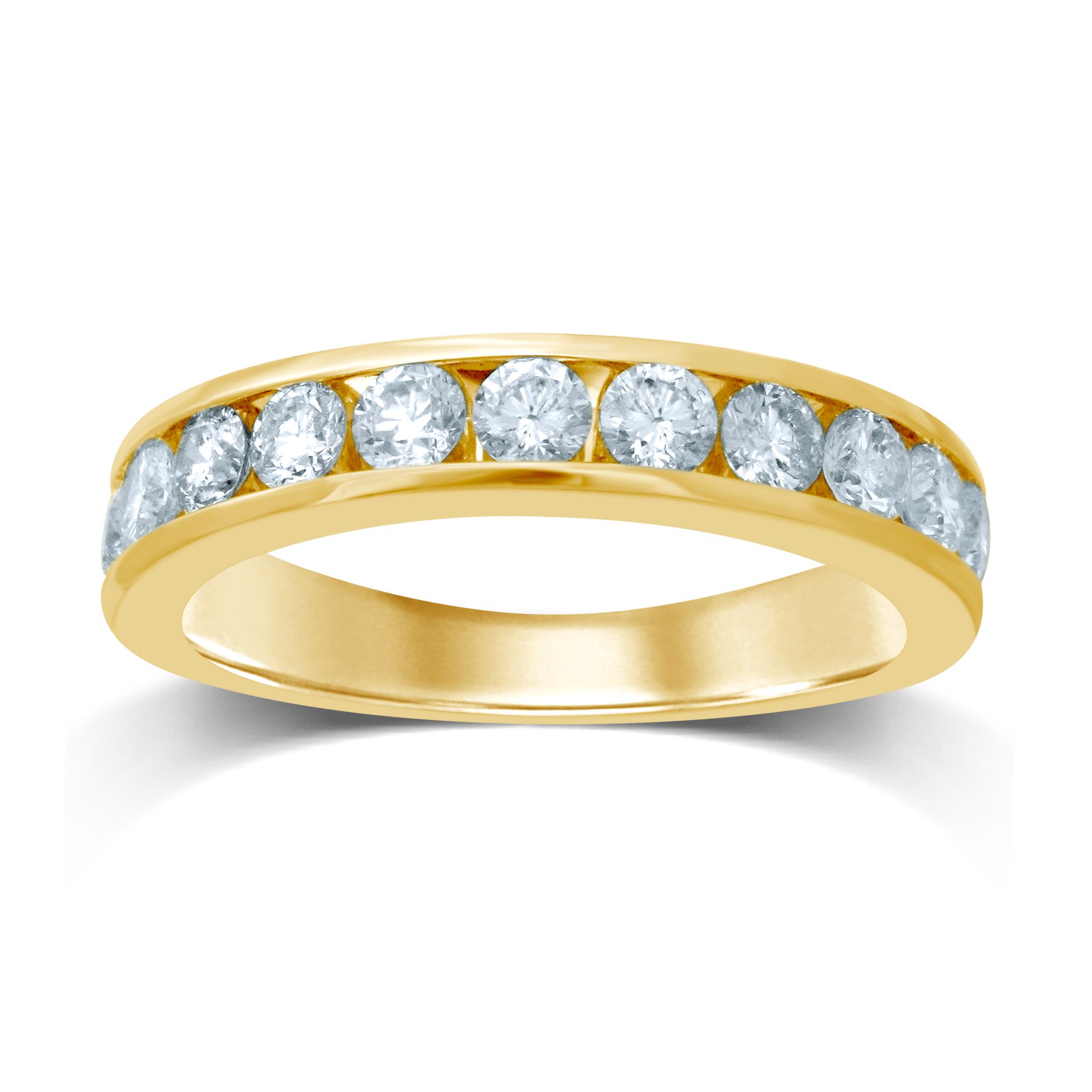 14K 0.52CT Diamond Band (11 Diamond Stones)