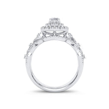 14K 1.00CT Diamond Bridal Ring