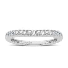 14K 0.17CT Diamond Enhancer Band