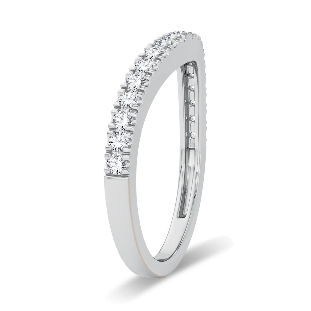 14K 0.30CT Diamond Enhancer Band