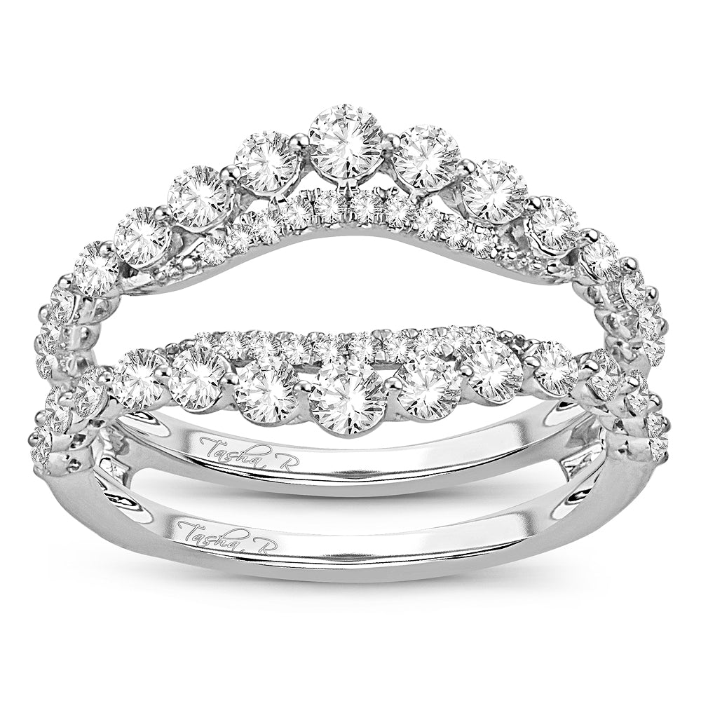 14K 1.00CT Diamond RING GUARD