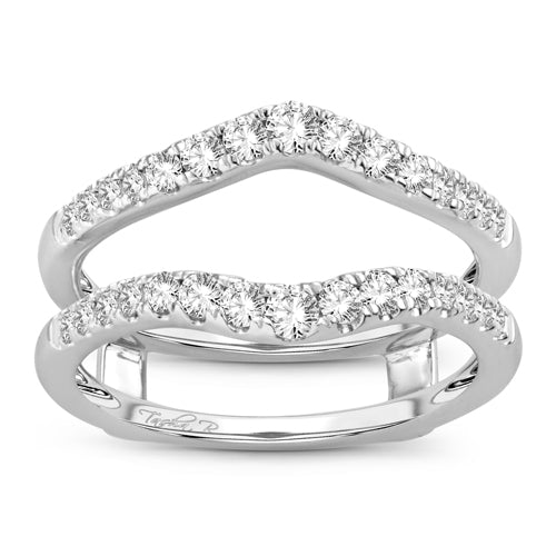 14K 1.00ct Diamond Ring Guard