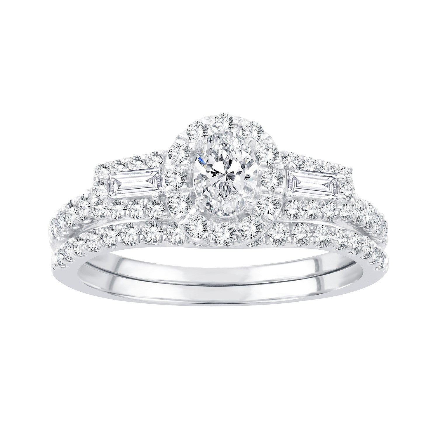 14K 1.00CT Diamond BRIDAL RING