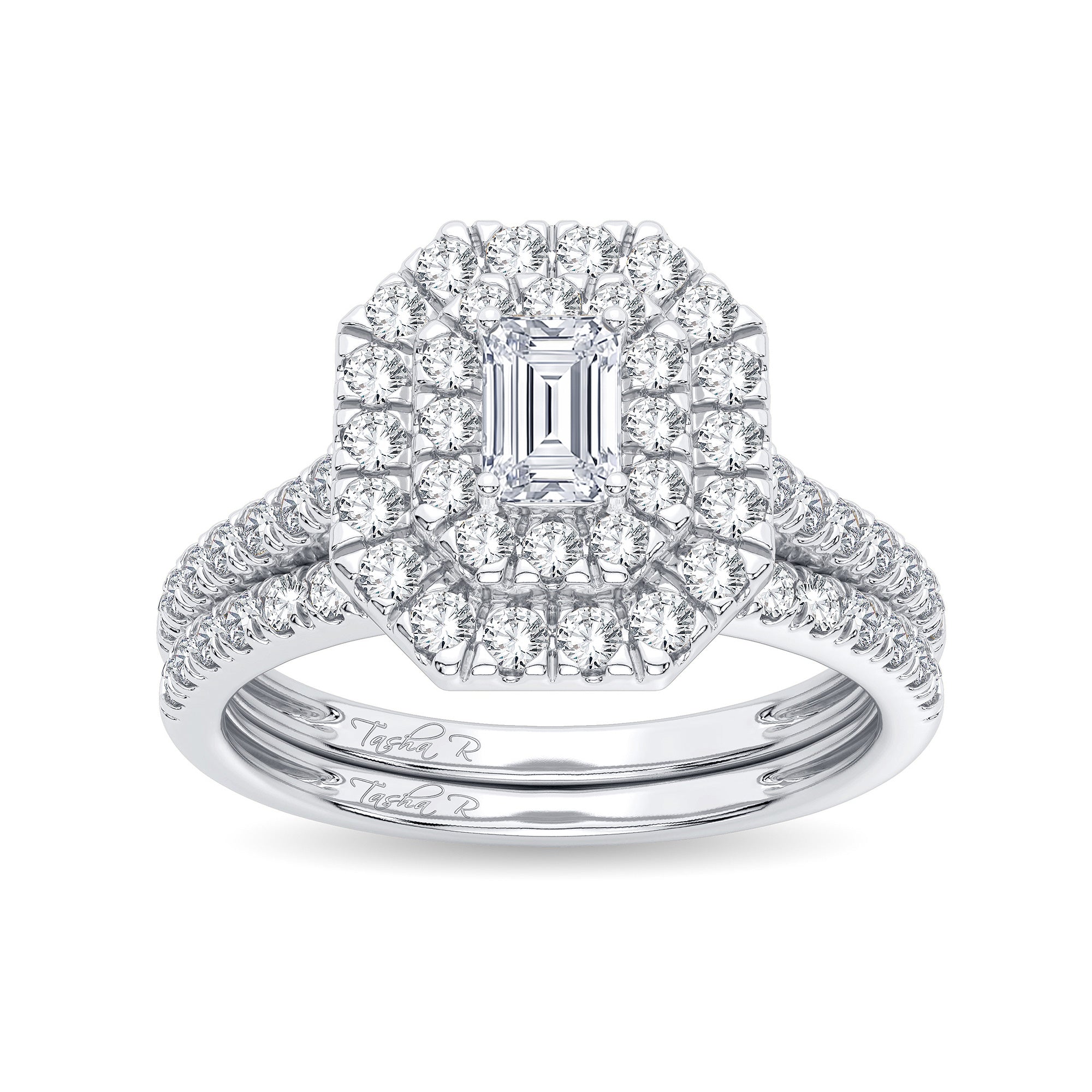 14K 1.00CT Diamond Bridal Ring