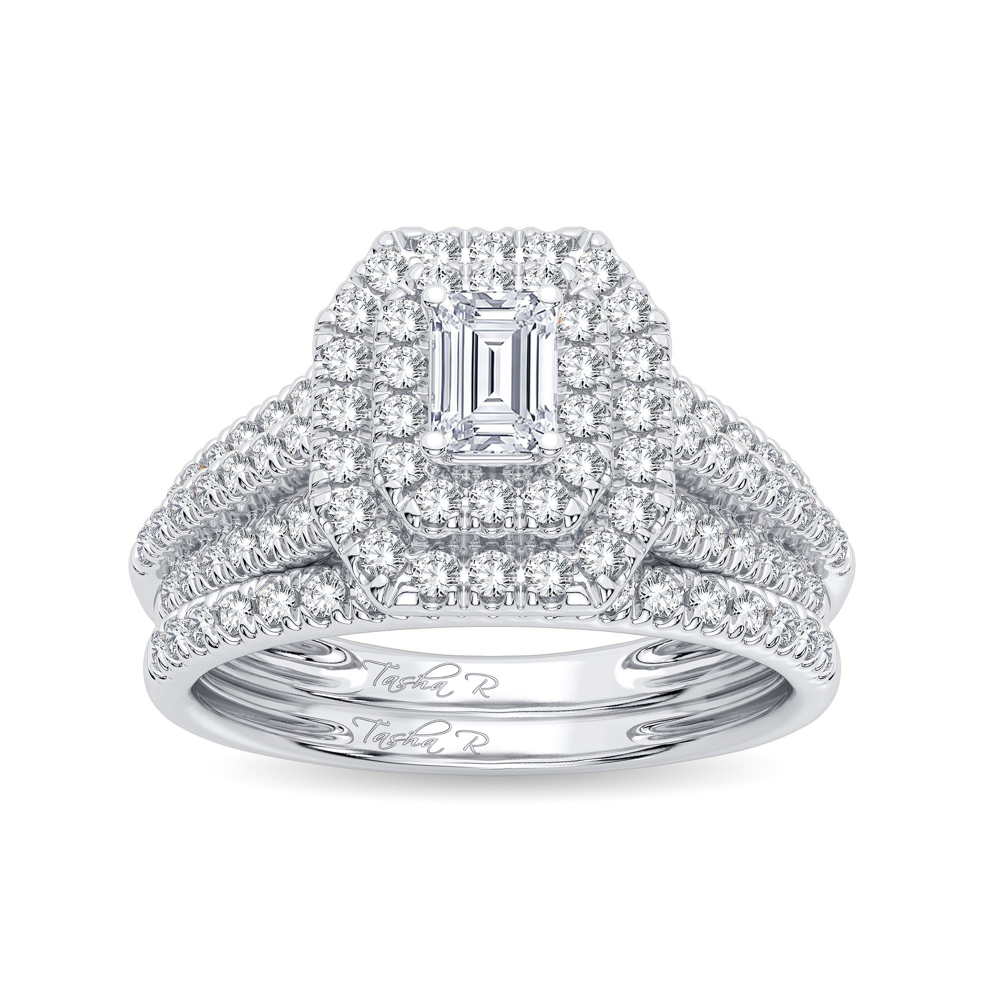 14K 1.00CT Diamond Bridal Ring