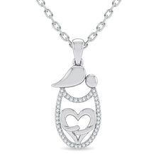 14K 0.10CT Diamond Pendant