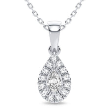 14K 0.25CT Diamond Pendant