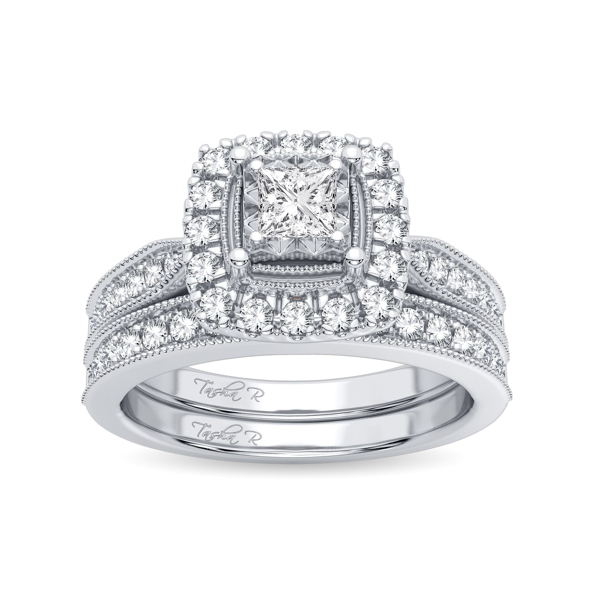 14K 0.75CT Diamond Bridal Ring