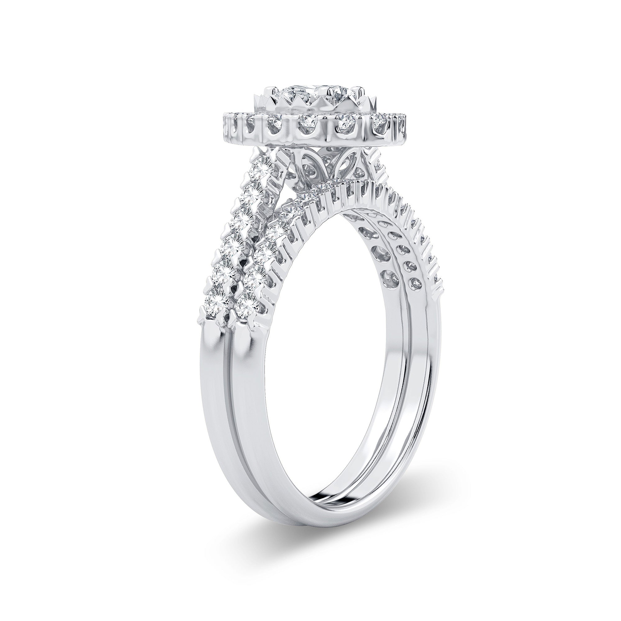 14K 1.05CT Diamond Bridal Ring