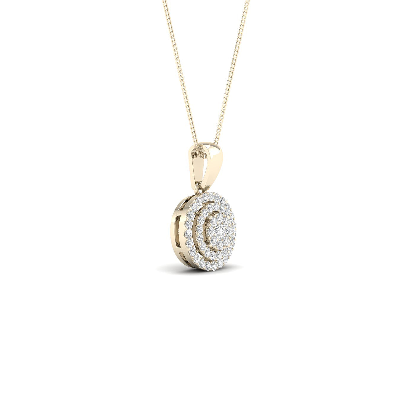 10K 0.13CT Diamond Pendant