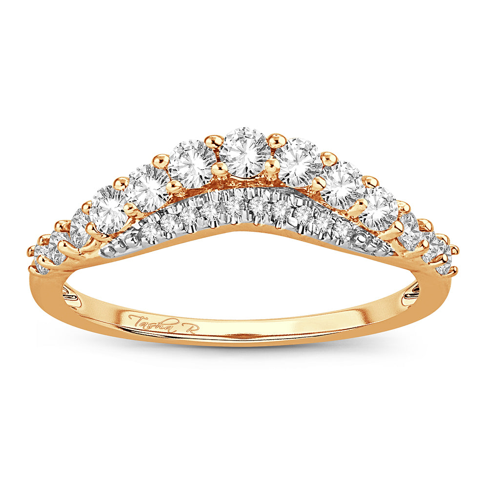 14K 0.50CT Diamond Enhancer Band