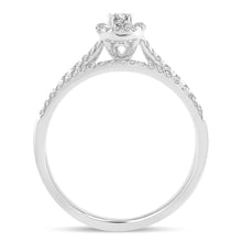 14K 0.50CT Fancy Cut Bridal