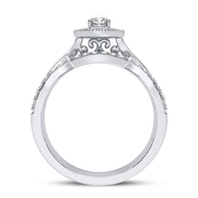 14K 0.60CT Diamond Bridal Ring
